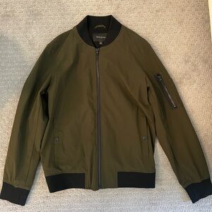 Banana Republic Men's Olive Bomber Jacket M